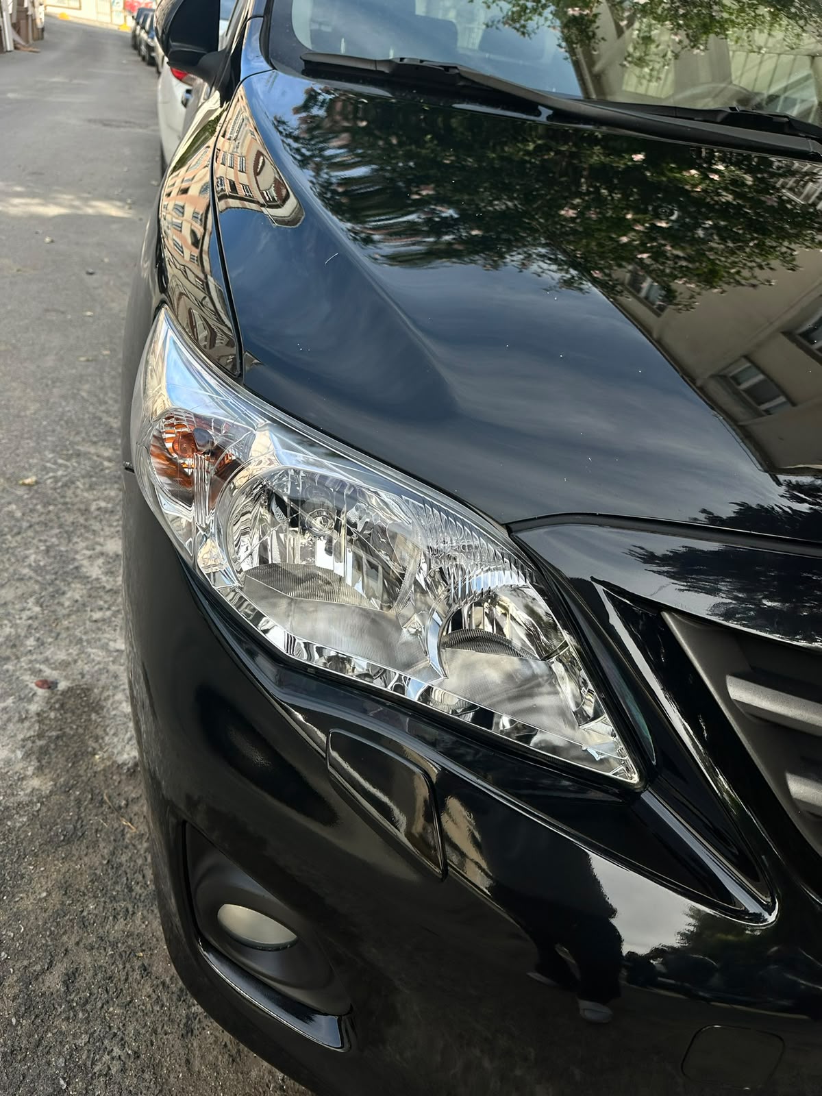 Toyota Corolla Far Restorasyonu sonrası